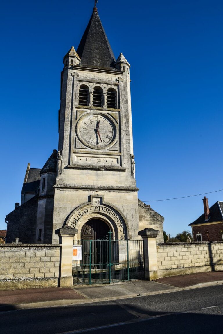 L'église de Pontoise les Noyon