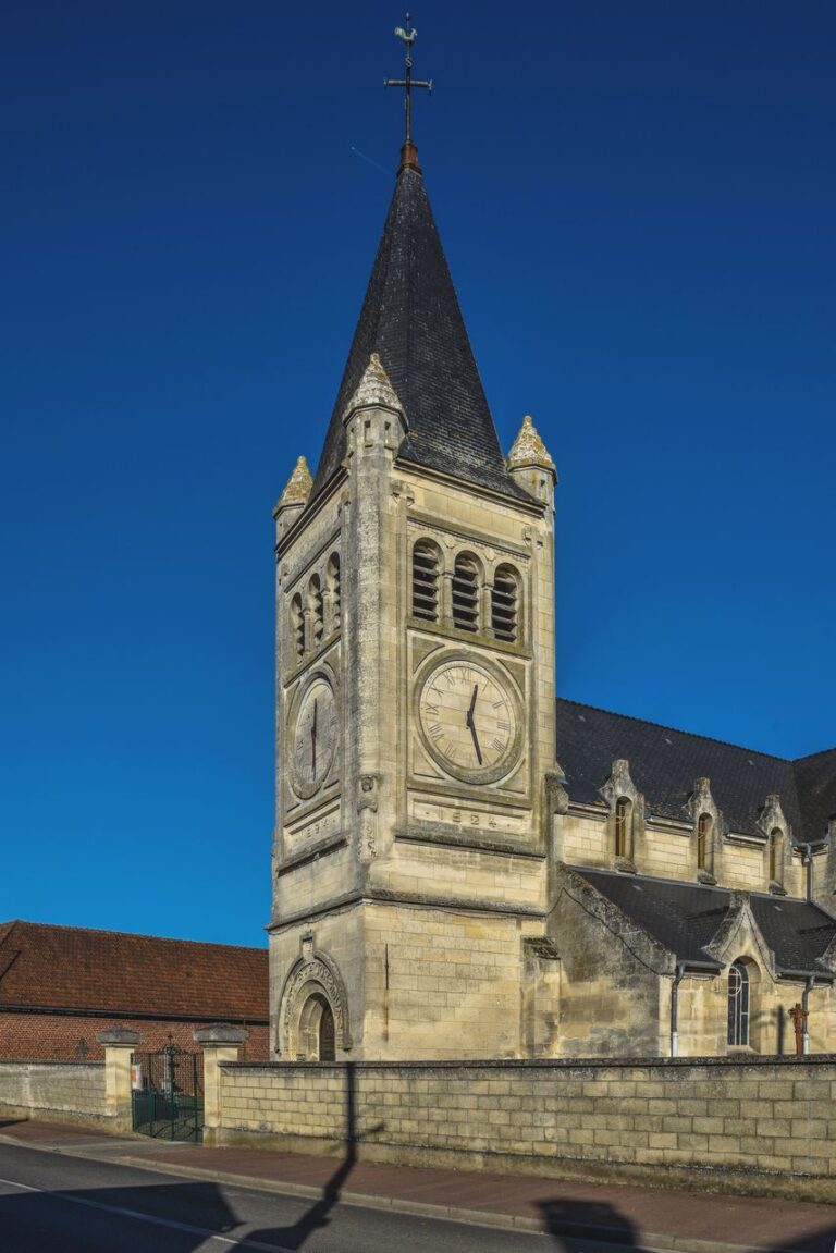 L'église de Pontoise les Noyon